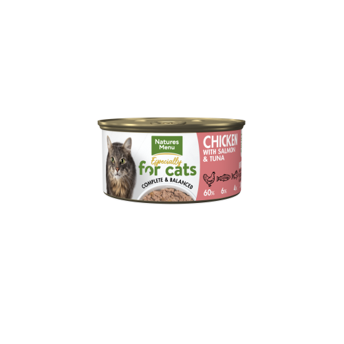 Natures Menu Especially For Cats Cat Chicken with Salmon & Tuna 85g